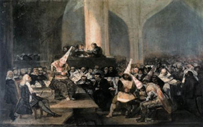Inquisition Tribunal by Goya
