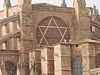 El Seu: A window in the cathedral has a Star of David. According to Jews was it Crypto-Jews who put it there.